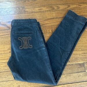 Celine tapered blue jeans!
